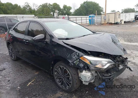 2015 Toyota Corolla L/Le/Le Pls/Prm/S/S Pls из США, поврежденный, VIN 2T1BURHE3FC236917